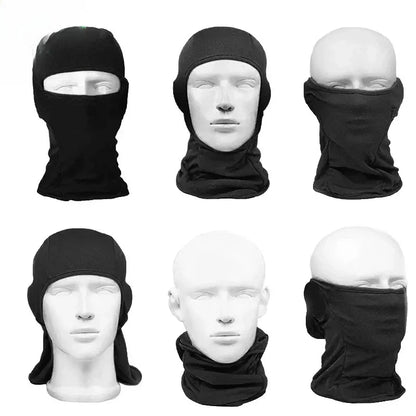 Balaclava Full Face Mask with Rose Print – Windproof Unisex Ski Mask