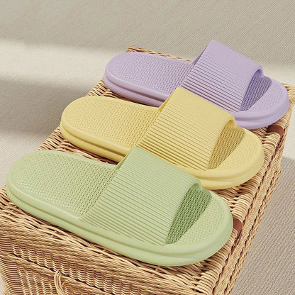 Cloud Slides Slippers Thick-Sole EVA Unisex Indoor Beach Sandals