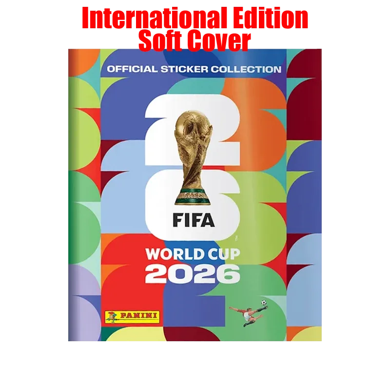 Panini FIFA World Cup 2026 Sticker Album Genuine Trading Cards Collectible Gift