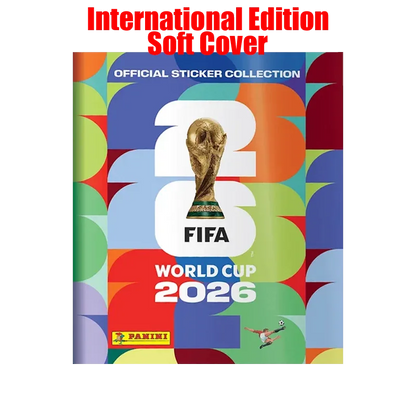 Panini FIFA World Cup 2026 Sticker Album Genuine Trading Cards Collectible Gift