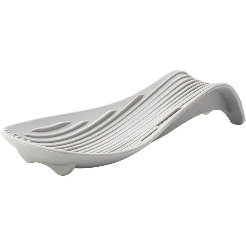 Silicone Spoon Rest & Utensil Holder – Heat Resistant Kitchen Counter Mat