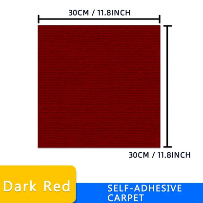 Self-Adhesive Carpet Tiles 40pcs – 30x30cm Peel & Stick Floor Mat