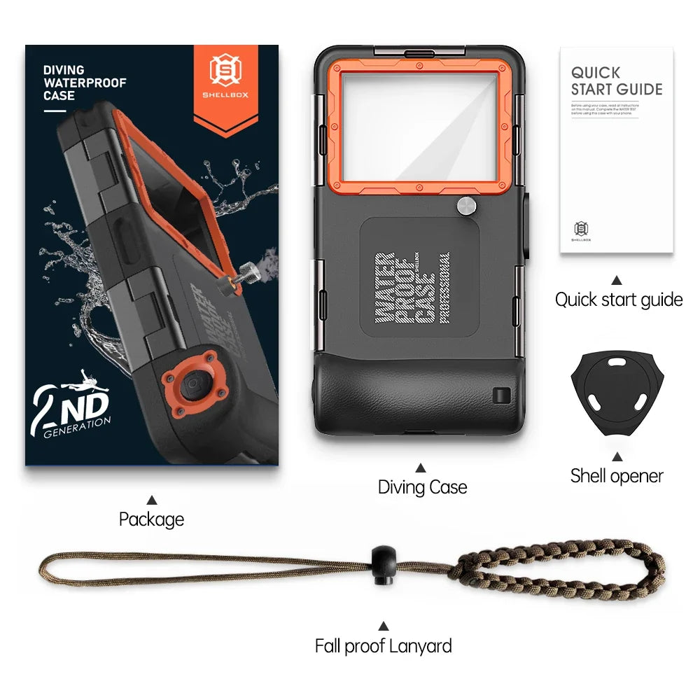 Waterproof Diving Phone Case – Universal Fit Up to 6.9 Inch
