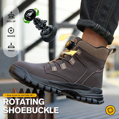 Steel Toe Safety Boots Men – Waterproof Chelsea Work Boots