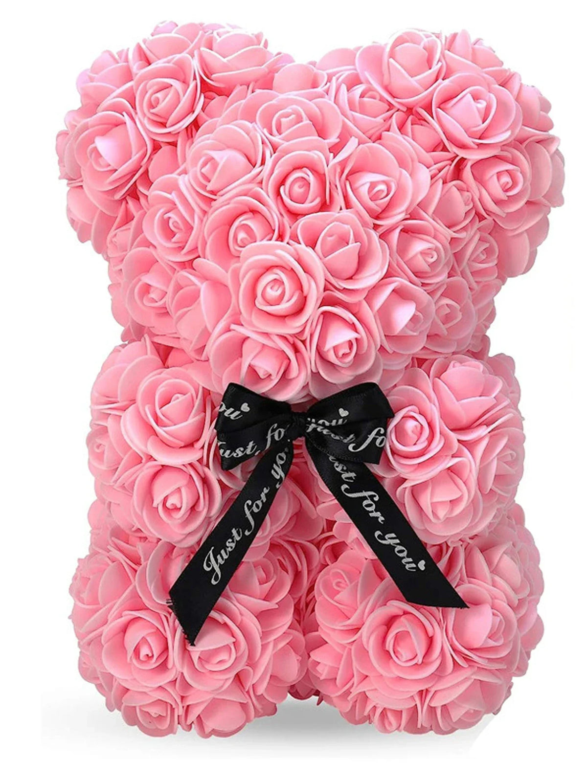 Rose Teddy Bear – Artificial Foam Flower Bear Gift