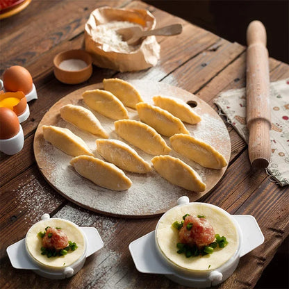 Dumpling Maker Press Mold – Dough Wrapper Tool for Dumplings, Empanadas & Pierogis
