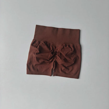 Ruched Butt Lift Yoga Shorts – High Waist Women's Workout Shorts