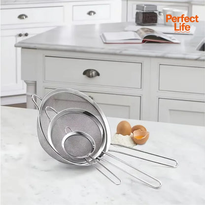 Stainless Steel Fine Mesh Strainer with Handle