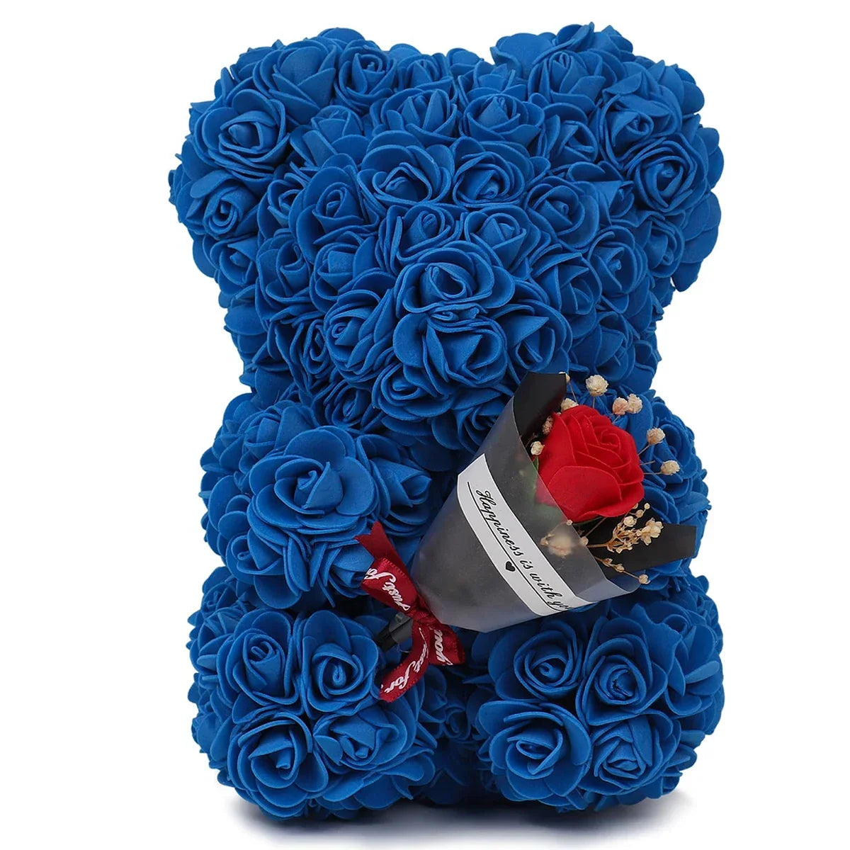 Rose Teddy Bear – Artificial Foam Flower Bear Gift