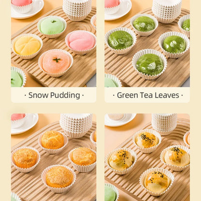 Cupcake Liners Greaseproof Baking Cups – Food Grade Muffin Wrappers (100/500/1000 pcs)
