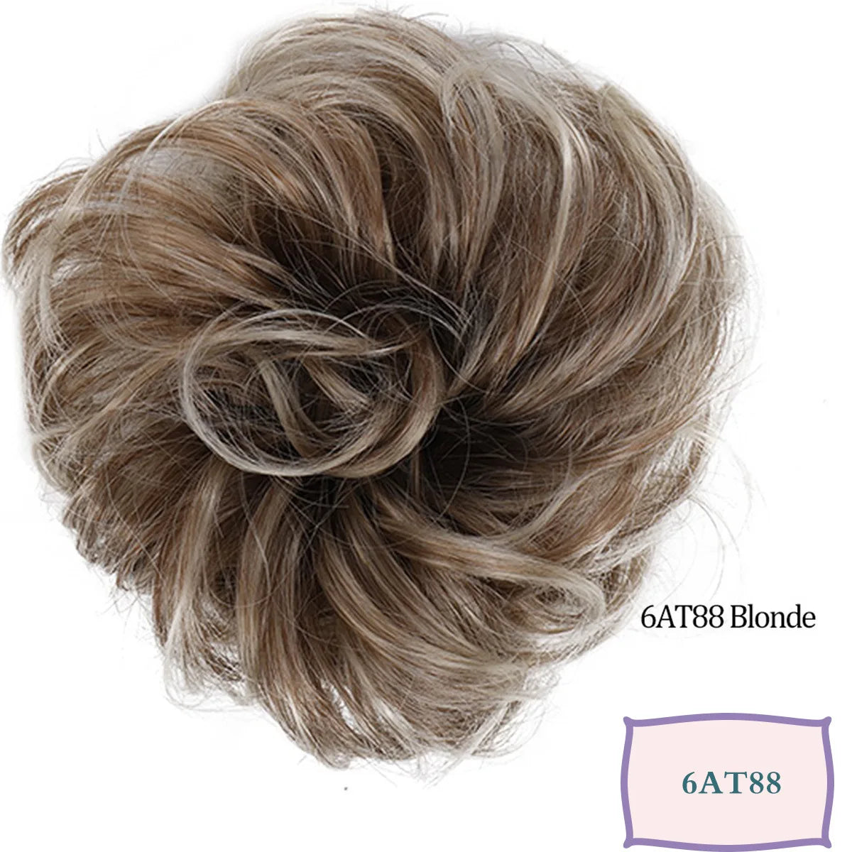 Messy Bun Hair Scrunchie – Synthetic Chignon Updo Hairpiece