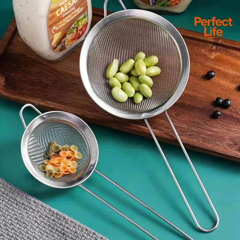 Stainless Steel Fine Mesh Strainer with Handle