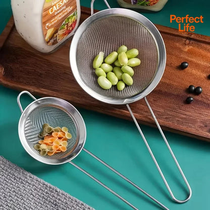 Stainless Steel Fine Mesh Strainer with Handle