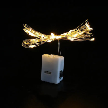 LED Fairy String Lights – Battery Operated Copper Wire