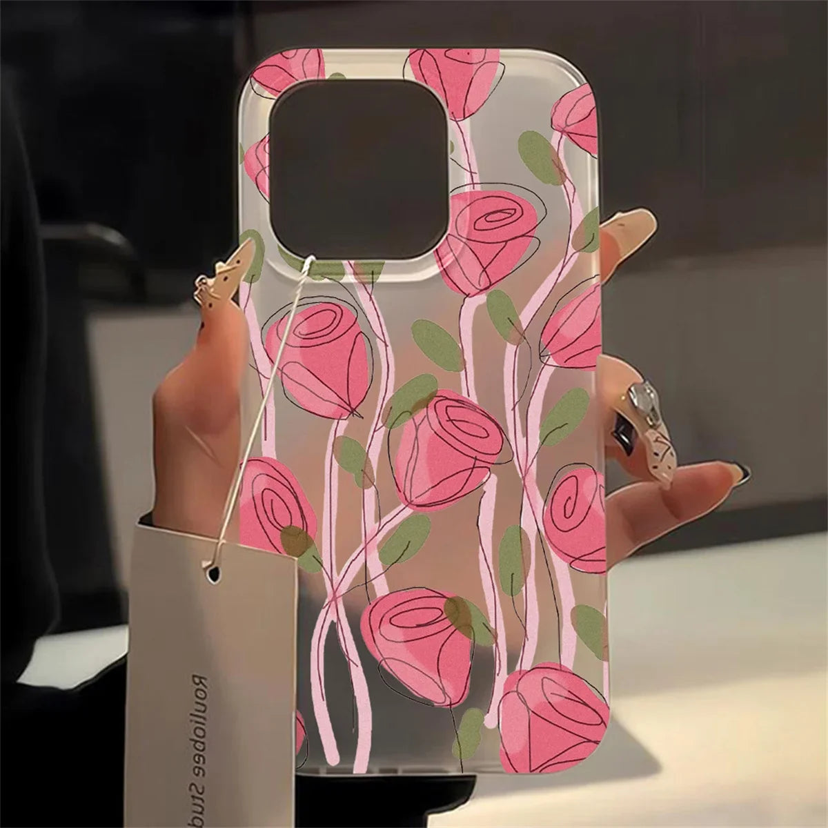 iPhone Case Transparent Matte Shockproof Cover for iPhone 11–18 Pro Max