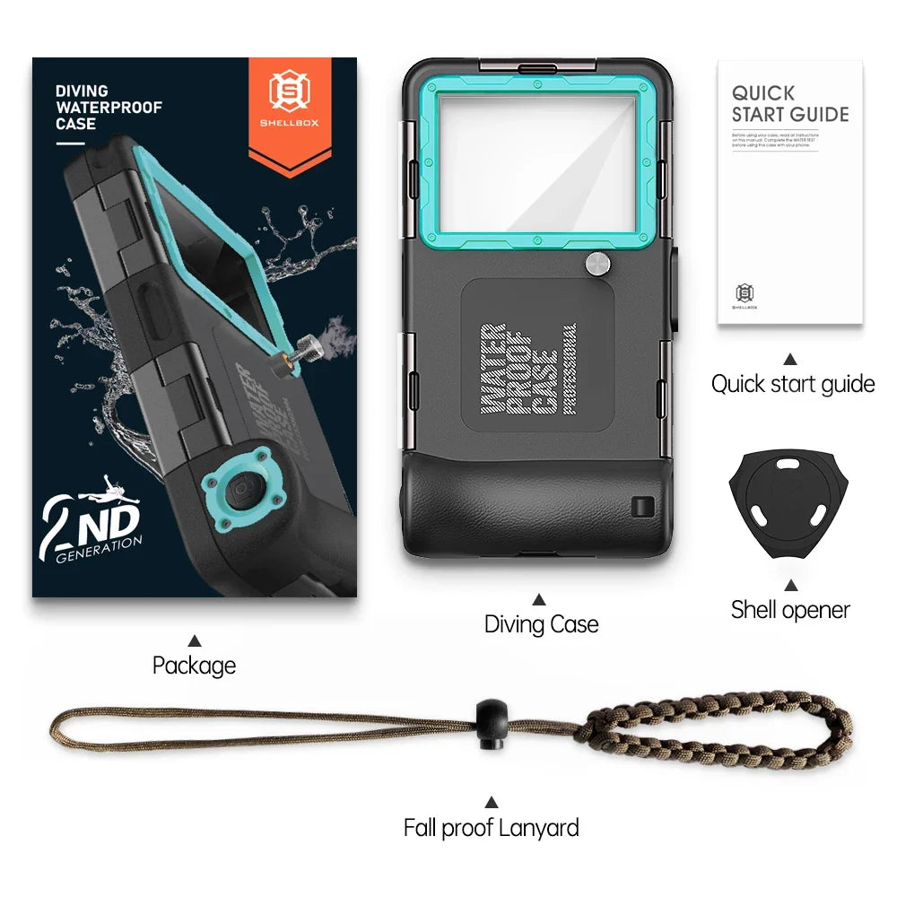Waterproof Diving Phone Case – Universal Fit Up to 6.9 Inch
