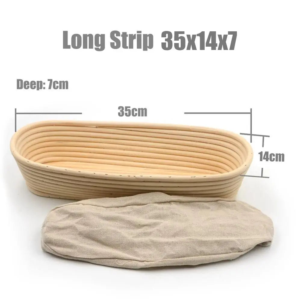 Banneton Bread Proofing Basket – Rattan Dough Proving Basket