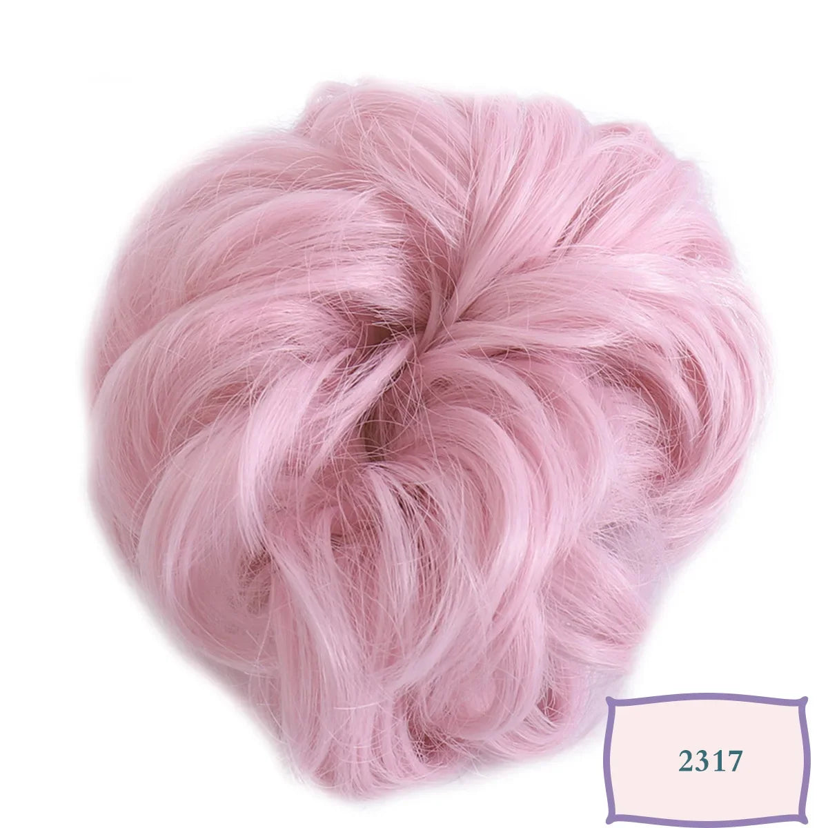Messy Bun Hair Scrunchie – Synthetic Chignon Updo Hairpiece