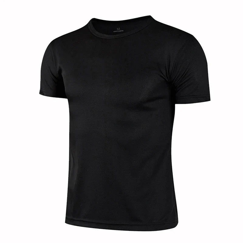 Men's Quick-Dry Sports T-Shirt – Running & Soccer Jersey