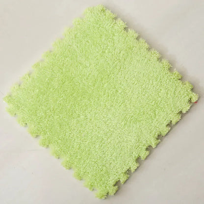 Soft Plush Interlocking Play Mat Tiles for Kids – 30x30cm Puzzle Carpet