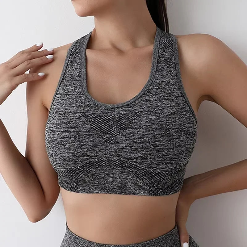Women's Breathable Push-Up Sports Bra