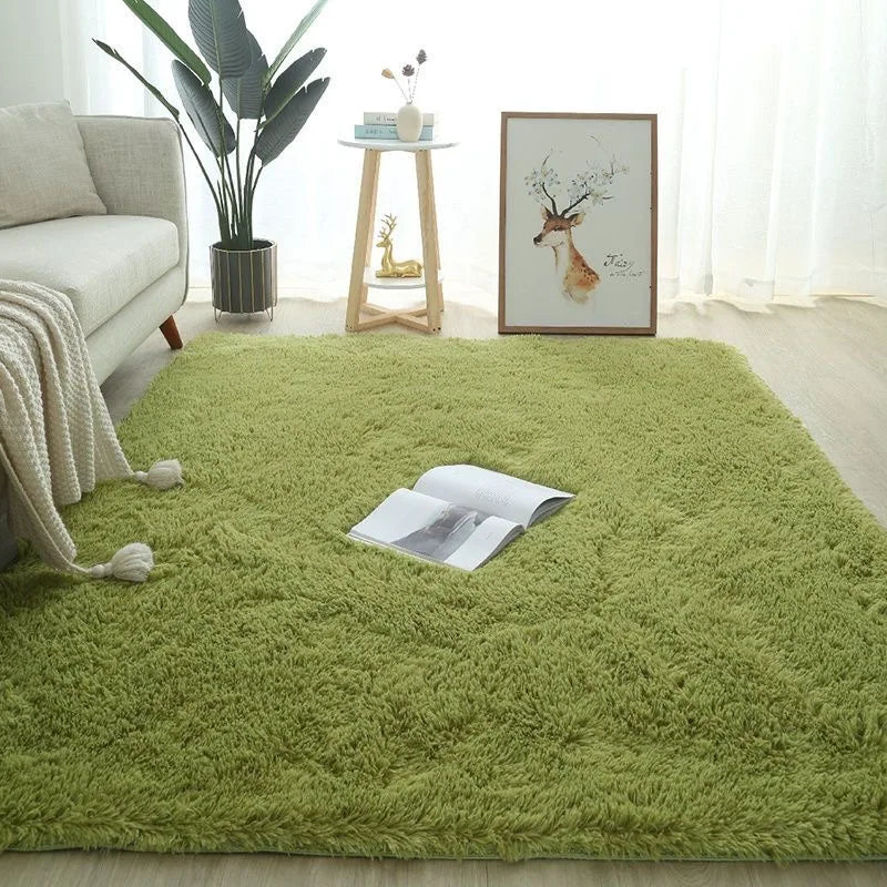 Soft Fluffy Shag Rug – Plush Area Carpet for Bedroom & Living Room