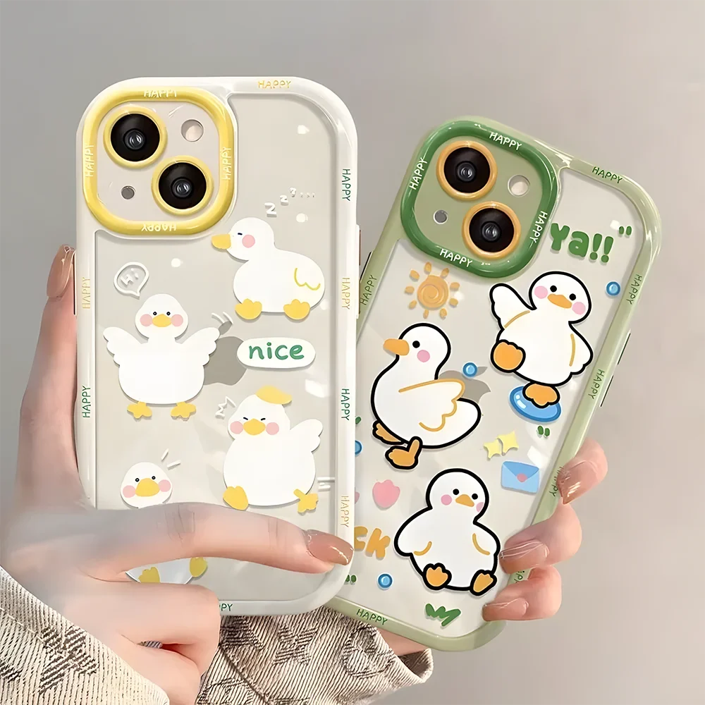 Cute Cat Phone Case for iPhone 17 Pro Max 16 15 14 13 12 11 8 7 Plus SE Air