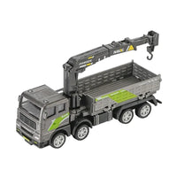 Lifting dump truck