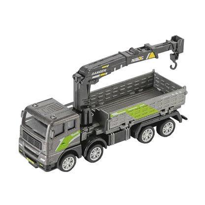 1:50 Scale Die-Cast Construction Vehicle Toy – Truck, Excavator, Crane & More