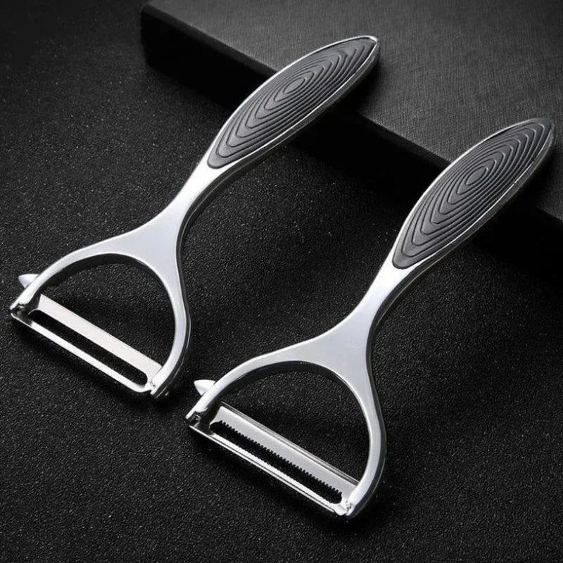 Stainless Steel Vegetable Peeler – Multi-Function Y-Peeler with Non-Slip Handle