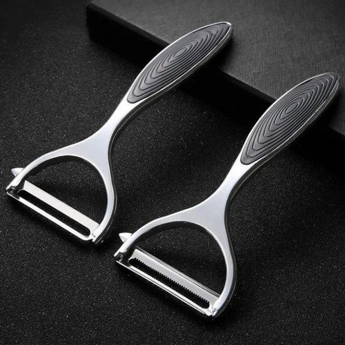 Stainless Steel Vegetable Peeler – Multi-Function Y-Peeler with Non-Slip Handle