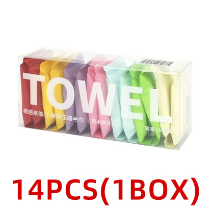 Compressed Travel Towel Set – Disposable, Soft & Multi-Purpose