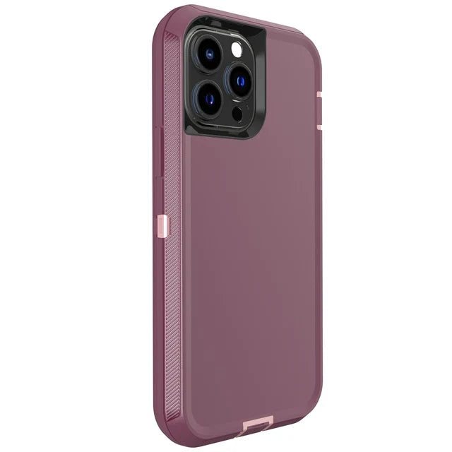 Heavy Duty Armor Shockproof Case for iPhone 16 15 14 13 12 11 Pro Max XR XS