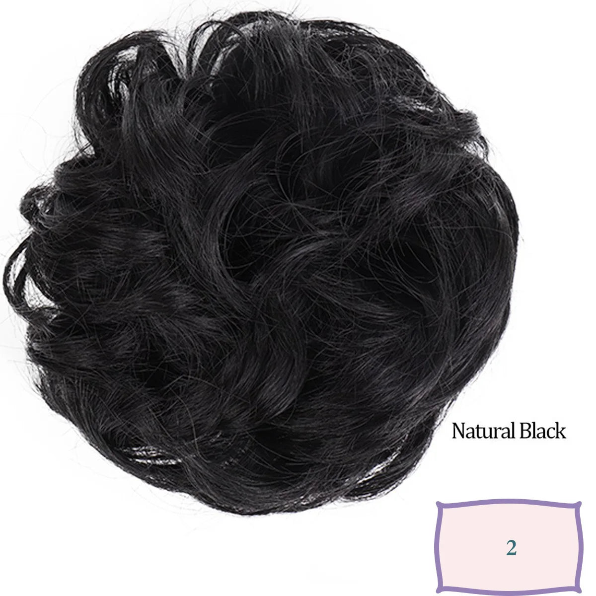 Messy Bun Hair Scrunchie – Synthetic Chignon Updo Hairpiece