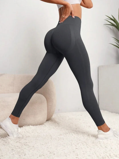 Women's High Waist Seamless Leggings – Hip Lift Yoga Pants