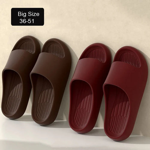 EVA Slides – Unisex Lightweight Open Toe Slippers, Big Sizes Up to 50-51