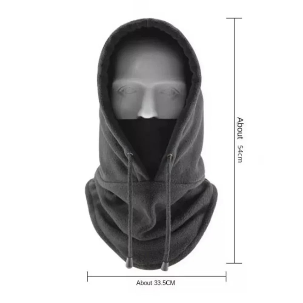 Winter Fleece Balaclava Hood with Face Mask