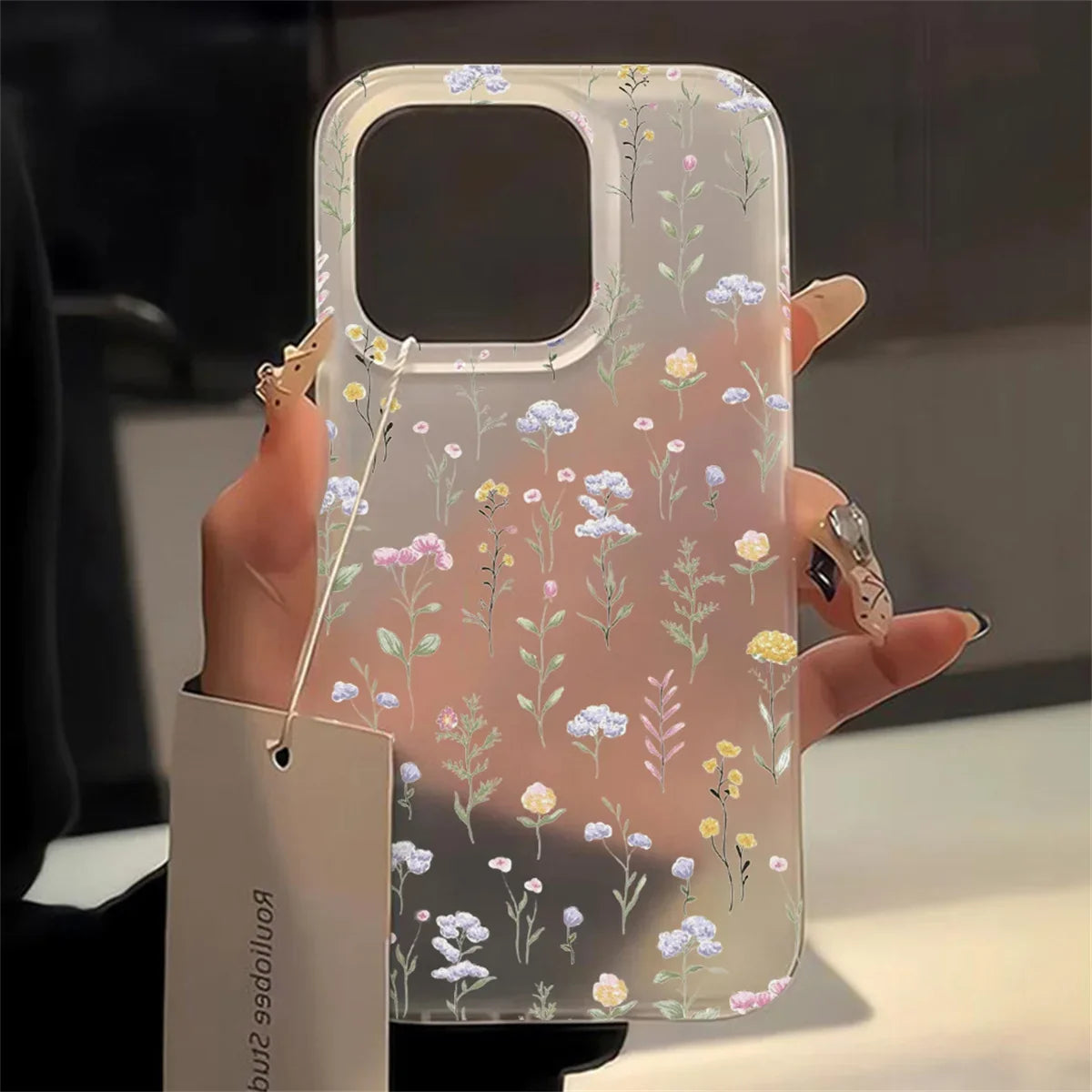 iPhone Case Transparent Matte Shockproof Cover for iPhone 11–18 Pro Max