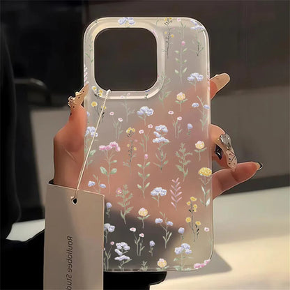 iPhone Case Transparent Matte Shockproof Cover for iPhone 11–18 Pro Max