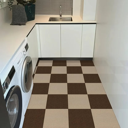Self-Adhesive Carpet Tiles 11.8x11.8in – Anti-Slip Floor Mat Squares