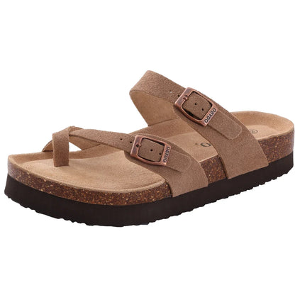 Suede Mule Clogs – Women's Cork Arch Support Outdoor Slippers