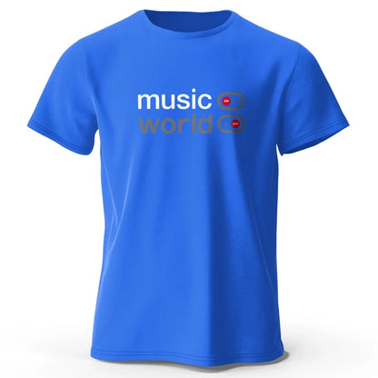 Music World Graphic T Shirt Oversized Cotton Unisex Tee