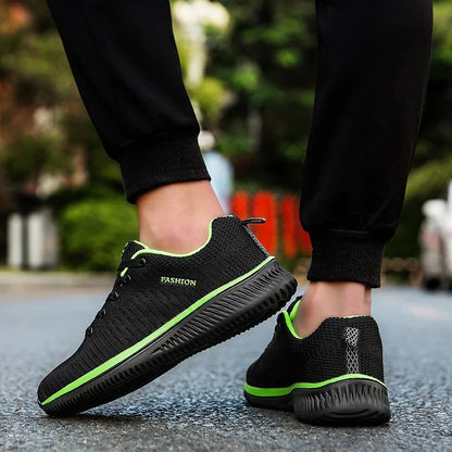 Men's Lightweight Mesh Sneakers – Breathable Running & Walking Shoes