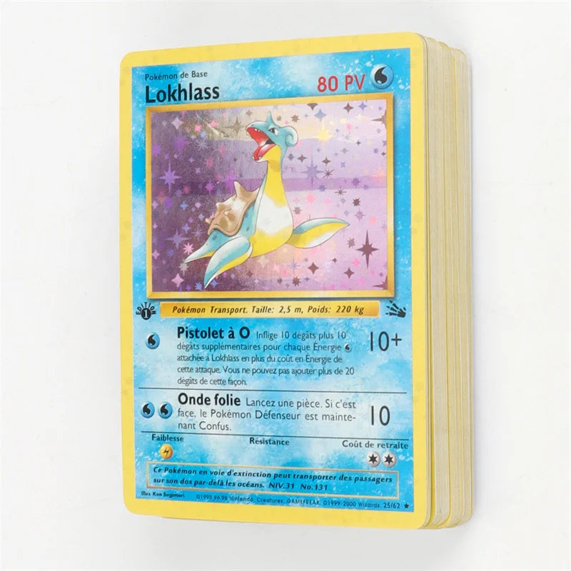 1996 French 1st Edition Pokemon Card Set 151 Pcs – Charizard Pikachu Mewtwo