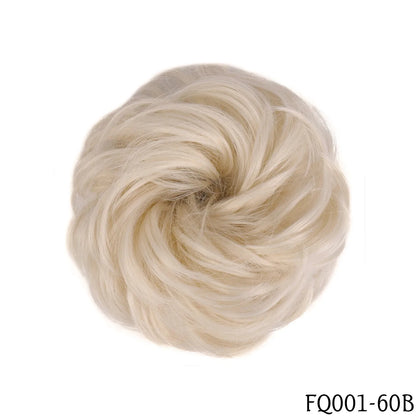 Messy Bun Hair Scrunchie – Synthetic Chignon Updo Hairpiece