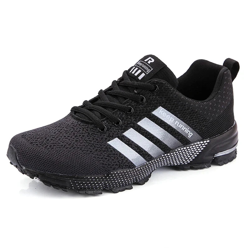 Unisex Breathable Mesh Running Sneakers – Casual Sports Shoes