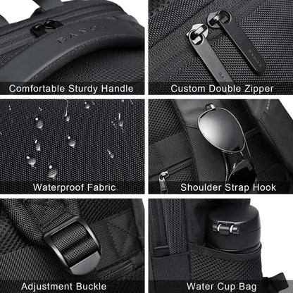 Laptop Backpack 15.6 Inch with USB Charging Port – Waterproof Travel Bag