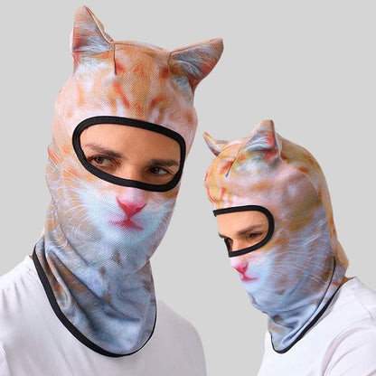 Unisex Animal Design Balaclava Hat Windproof Breathable Outdoor Sports Mask
