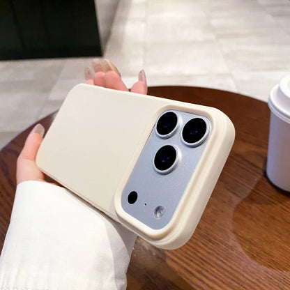 Candy Color Silicone iPhone Case – Matte Soft TPU Cover