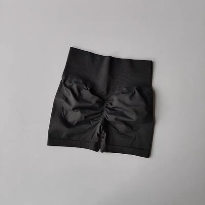 Ruched Butt Lift Yoga Shorts – High Waist Women's Workout Shorts